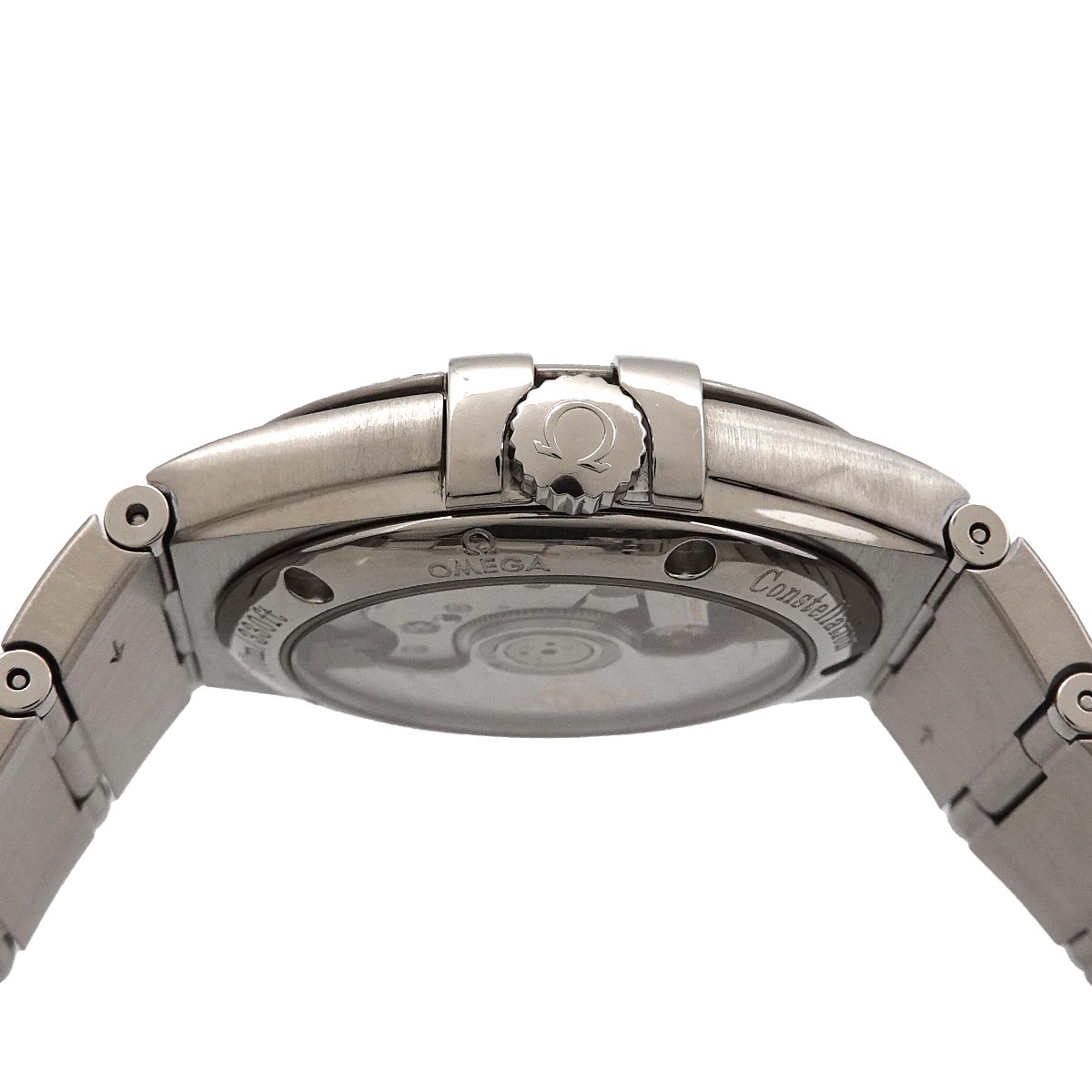 Constellation 123.10.35.20.52.002 Date Diamond Silver Dial