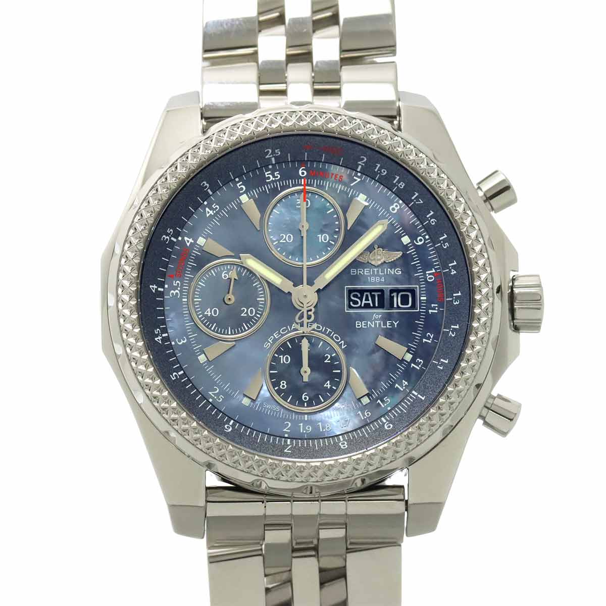 Bentley GT A13362 Chronograph Blue Shell Mens Watch