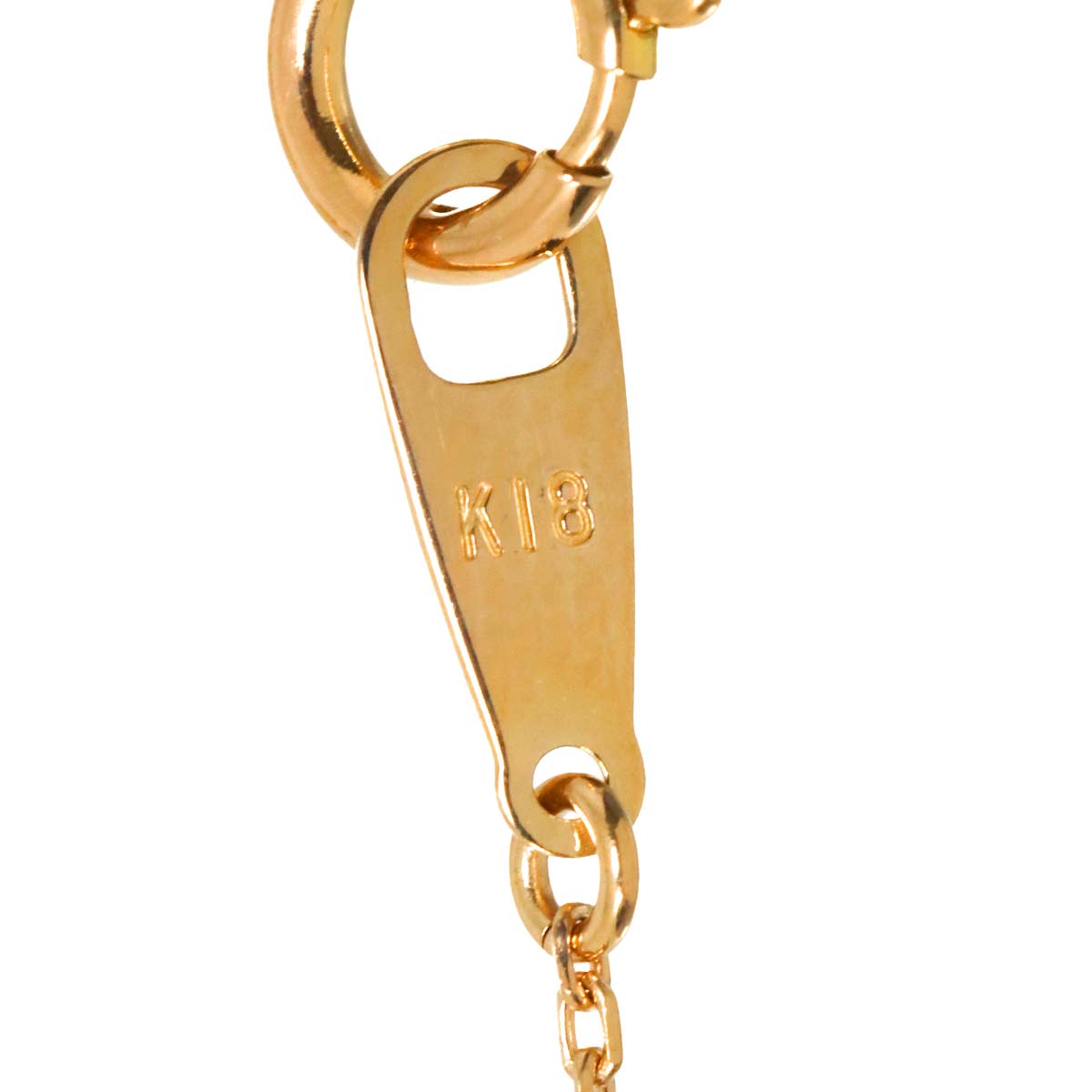 BrownDiamond 0.35ct Necklace 18K Pink Gold 750