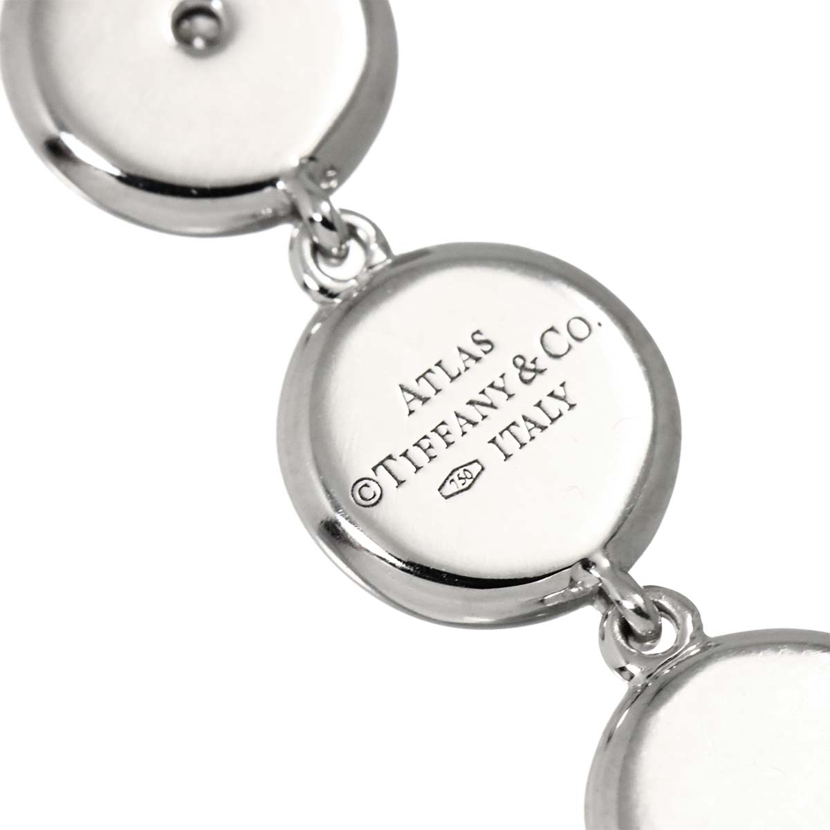 Atlas Diamond Necklace 18K White Gold 750