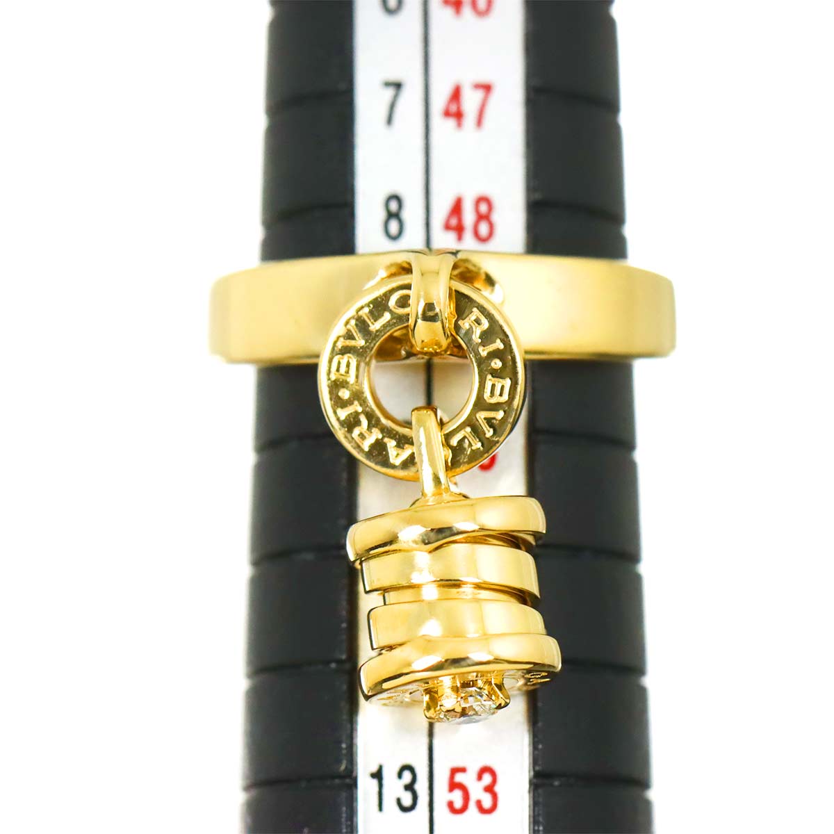 B-ZERO1 Element Diamond Ring 18K YG 750 Size4.75-5(US)