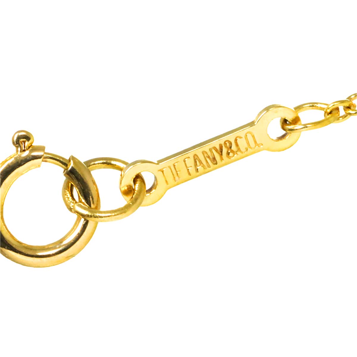 By The Yard Diamond 1P Necklace 18K Yellow Gold 750