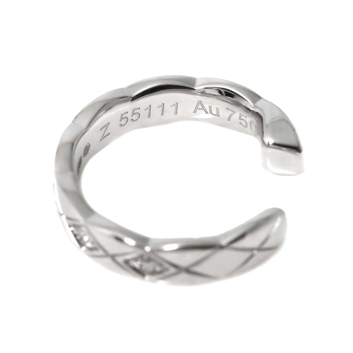 Coco Crush Diamond Ear cuff 18K WG 750 One Piece only