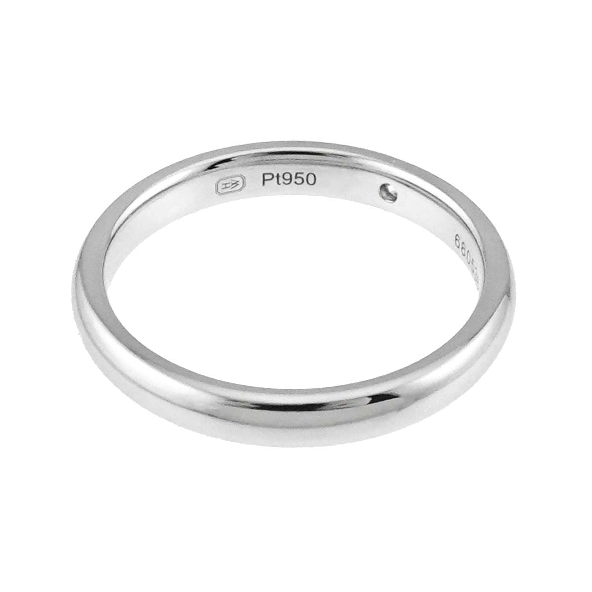 Diamond Ring Pt Platinum size6.5-6.75(US)