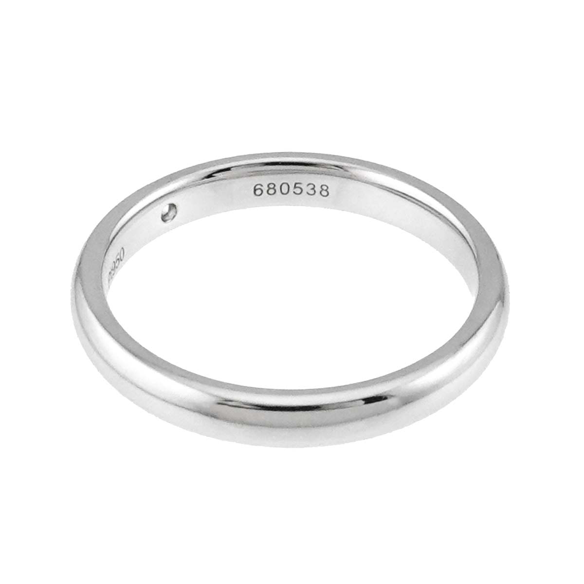 Diamond Ring Pt Platinum size6.5-6.75(US)