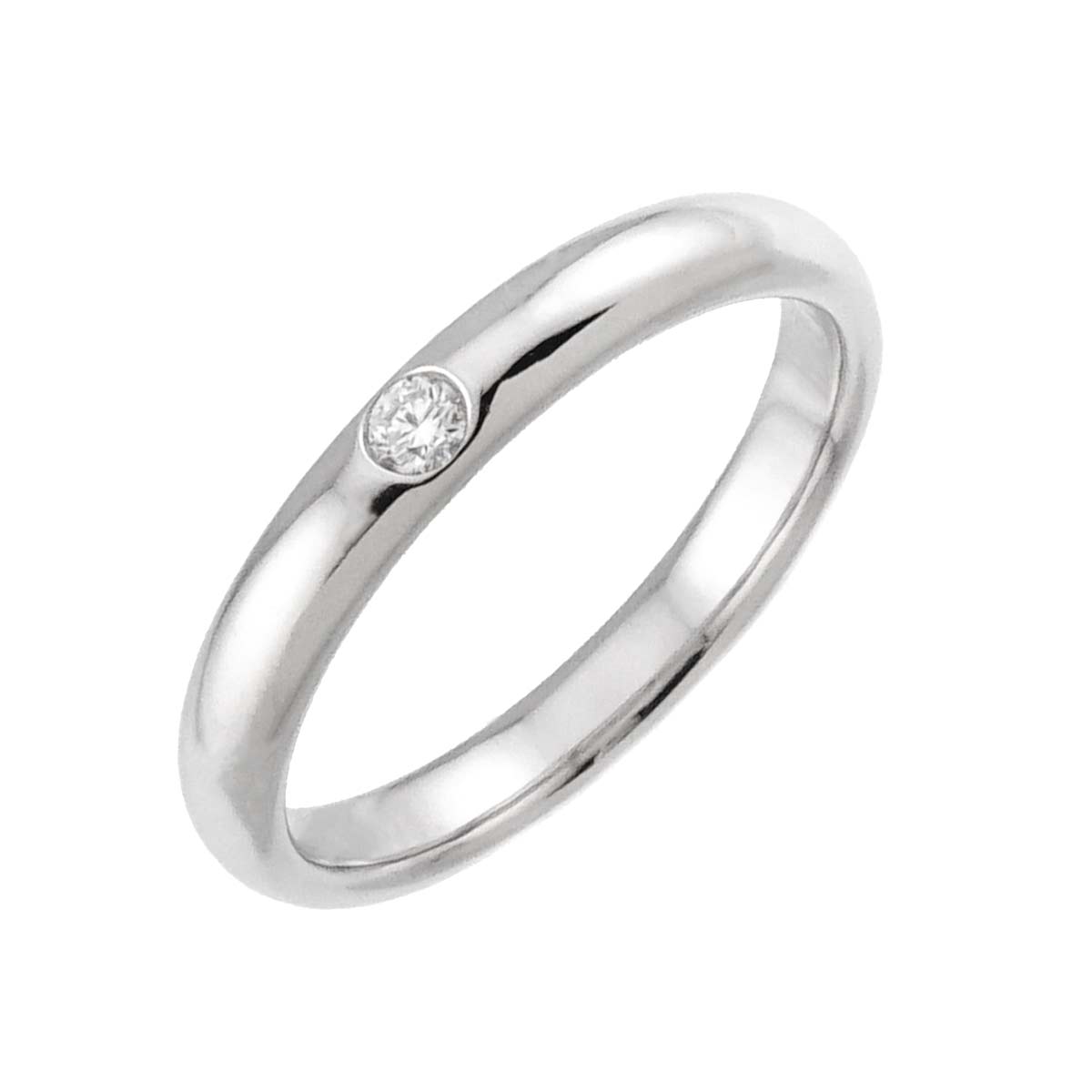 Diamond Ring Pt Platinum size6.5-6.75(US)