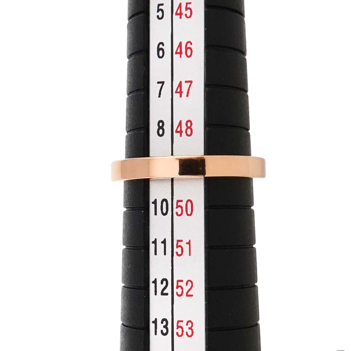 Band Ring 18K PG 750 Pink Gold Size49 4.75-5(US)