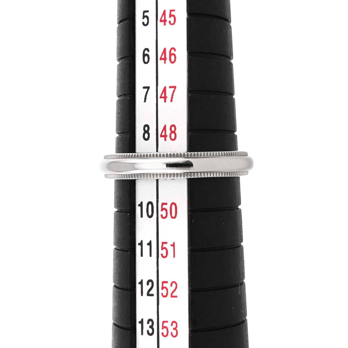 Milgrain Band Ring Pt Platinum Size4.75-5(US)