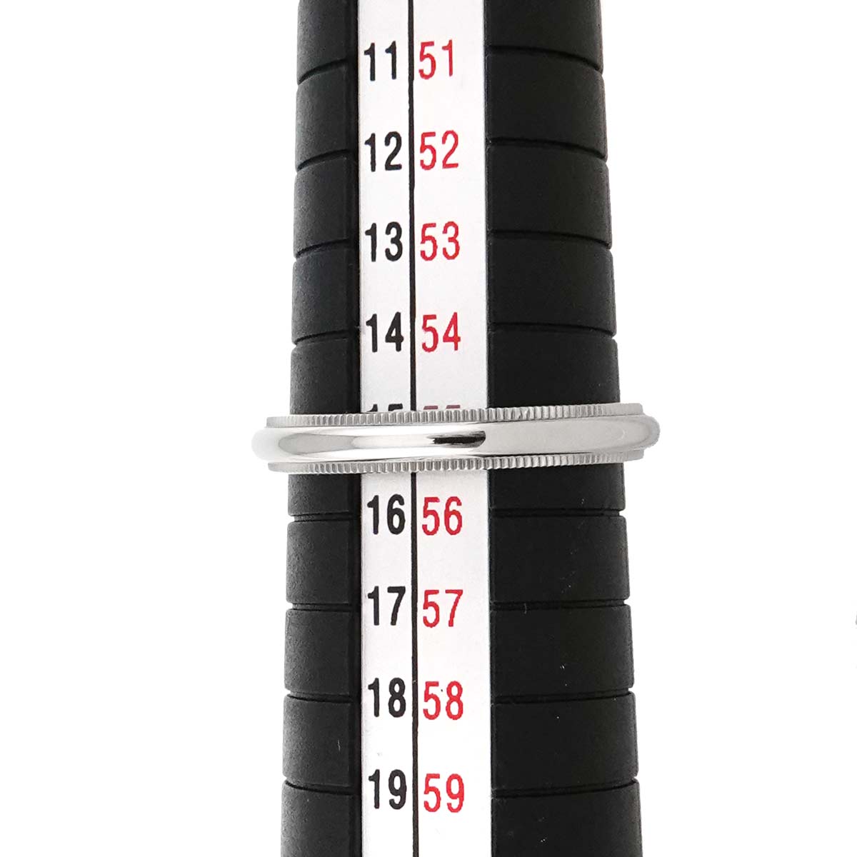 Milgrain Band Ring Pt Platinum Size7.25(US)