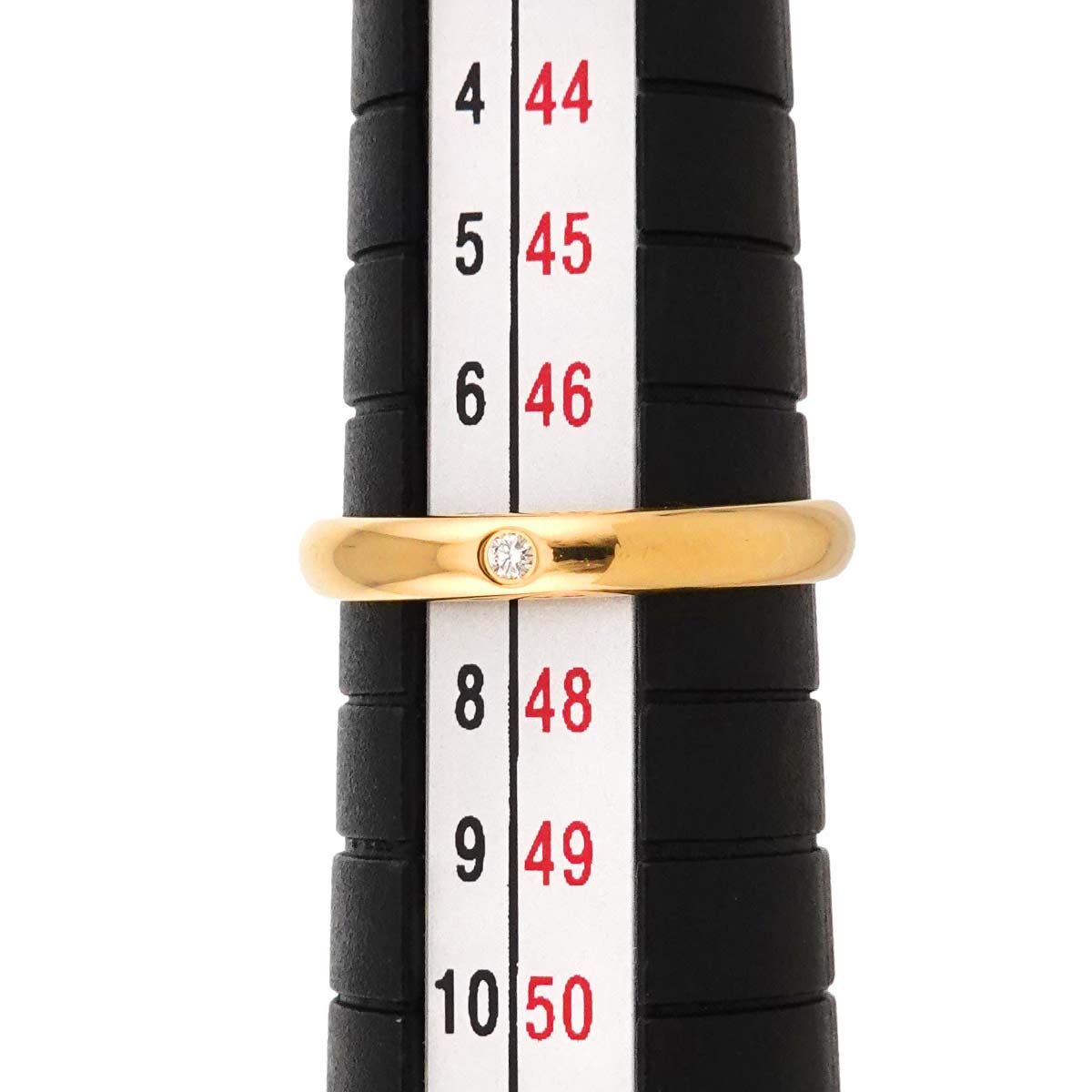 1895 Classic Diamond 1P Ring 18K YG 750 Size47 4(US)