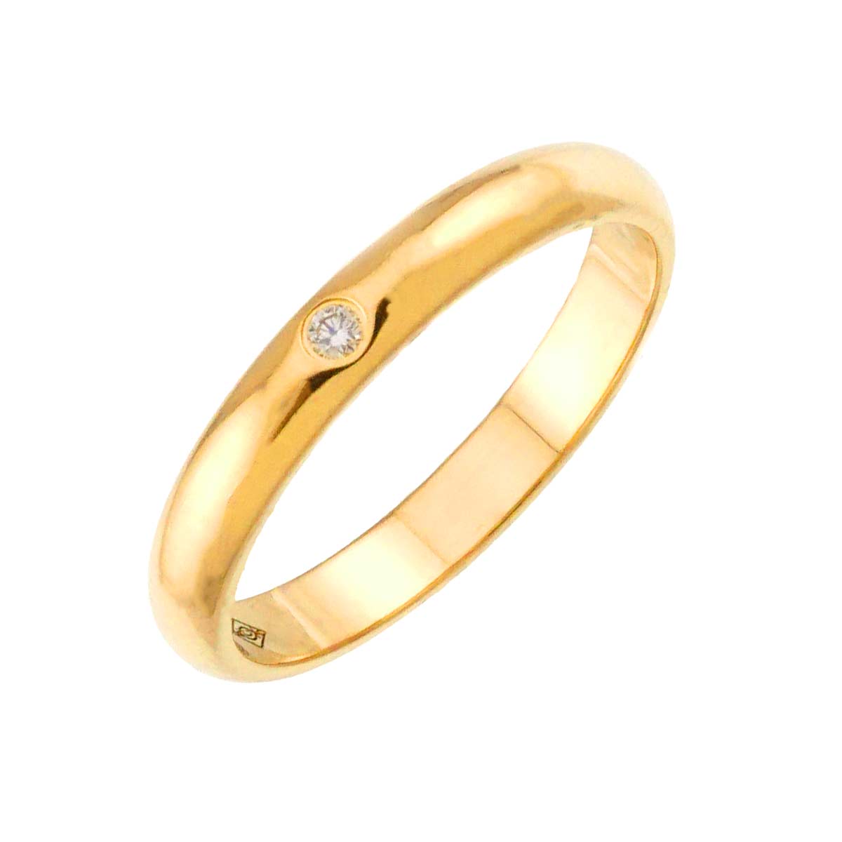 1895 Classic Diamond 1P Ring 18K YG 750 Size47 4(US)