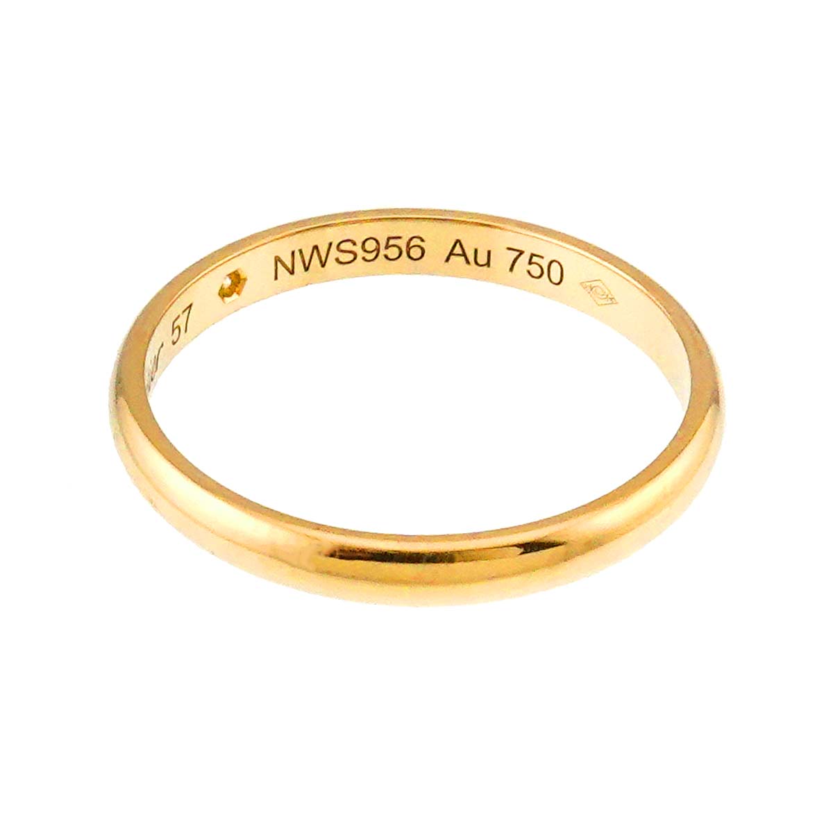 1895 Classic Diamond 1P Ring 18K YG 750 Size57 7.75-8(US)