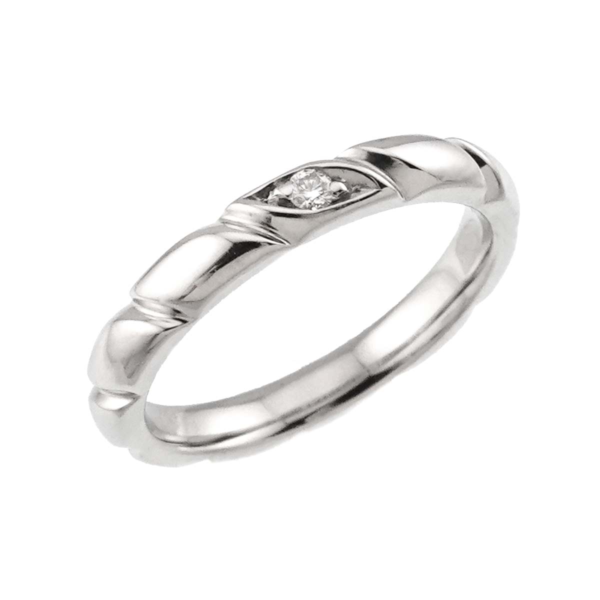 Torsade Diamond 1P Ring Platinum size45 3.25(US)