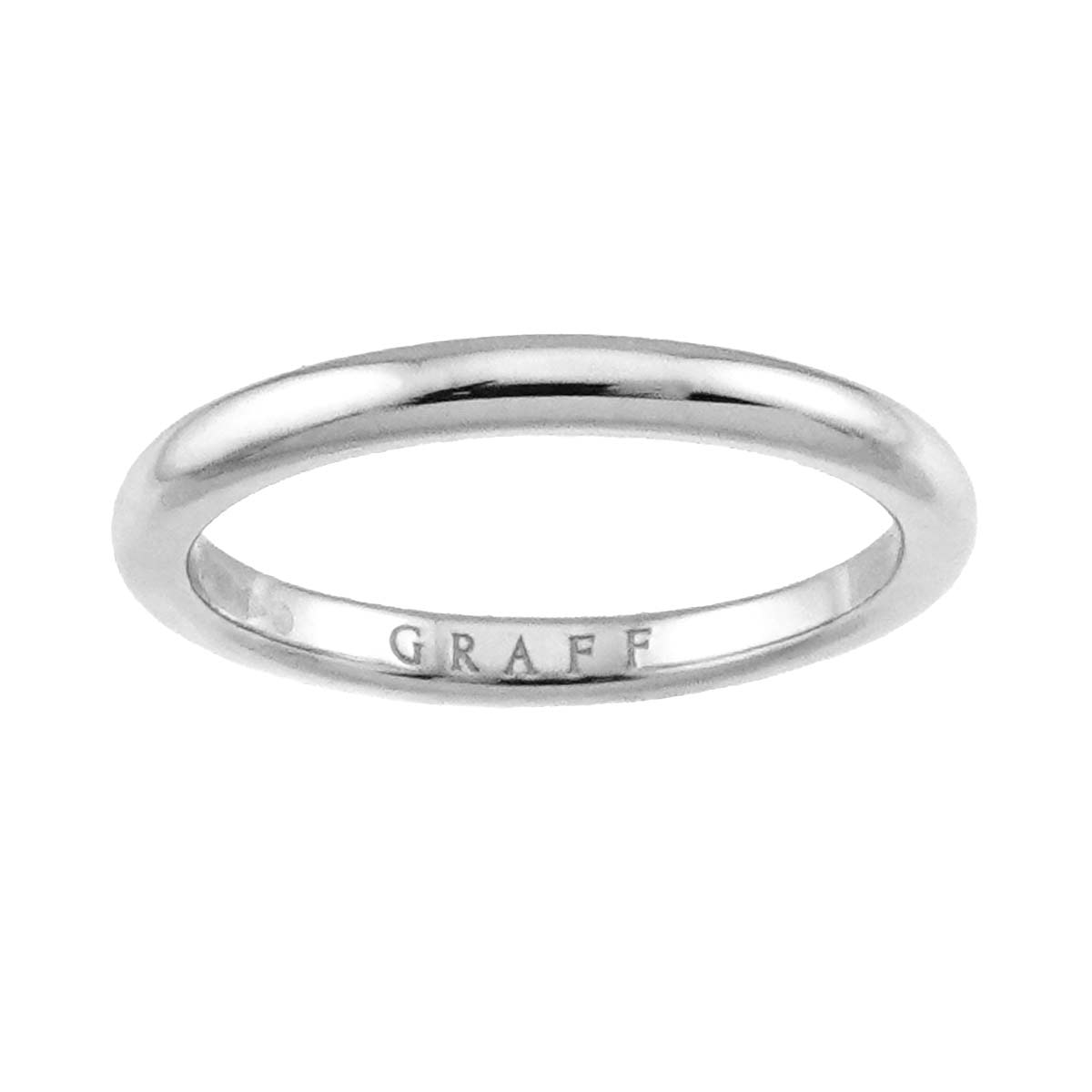 Shape Band Ring Pt Platinum Size4(US)