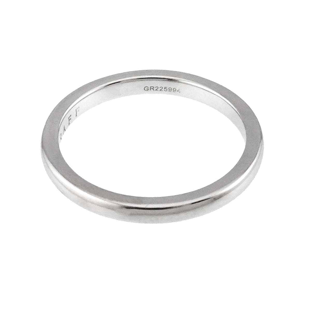 Shape Band Ring Pt Platinum Size6-6.25(US)