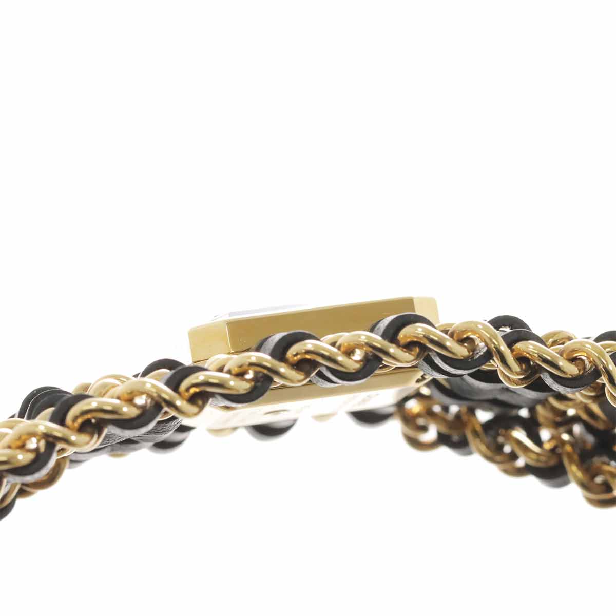 Premiere Cuff Size M H9861 Quartz Black Dial Ladies Watch