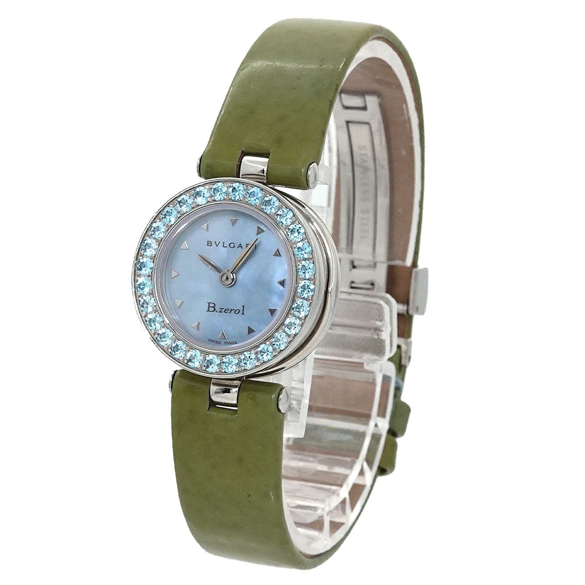 B-Zero1 BZ22S Quartz Blue Shell Dial Ladies Watch