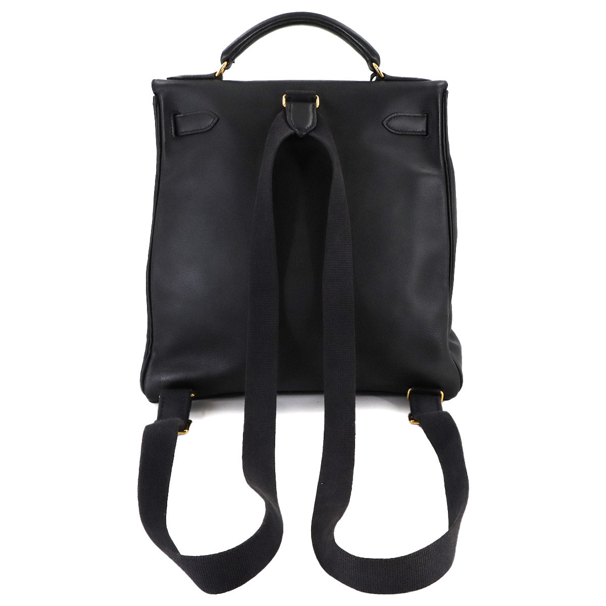 Kelly Ad GM Backpack Veau Gulliver Black Purse