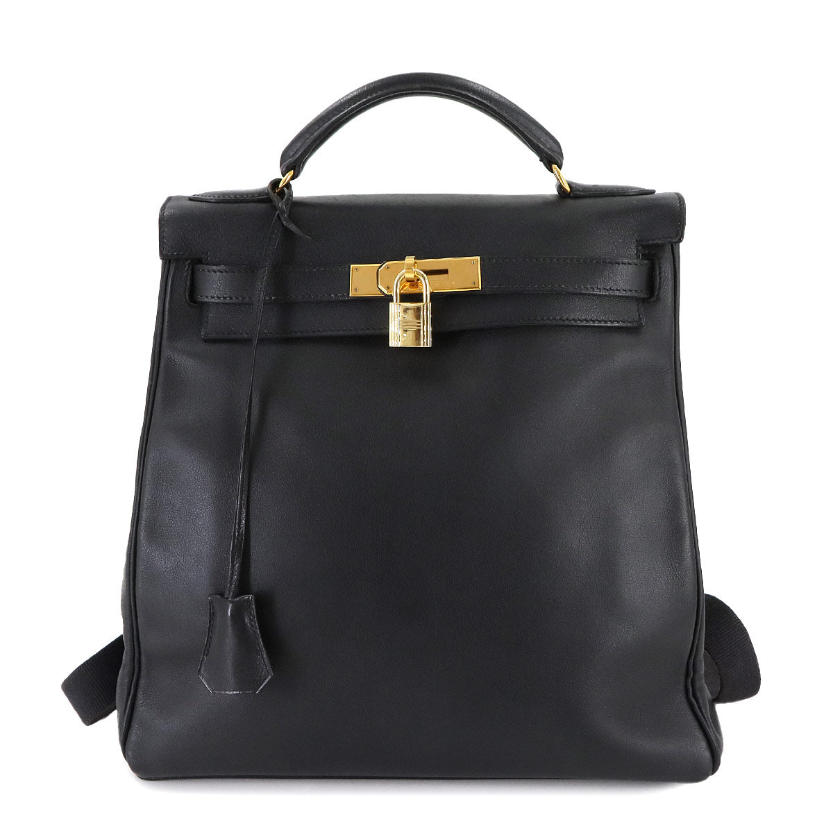 Kelly Ad GM Backpack Veau Gulliver Black Purse