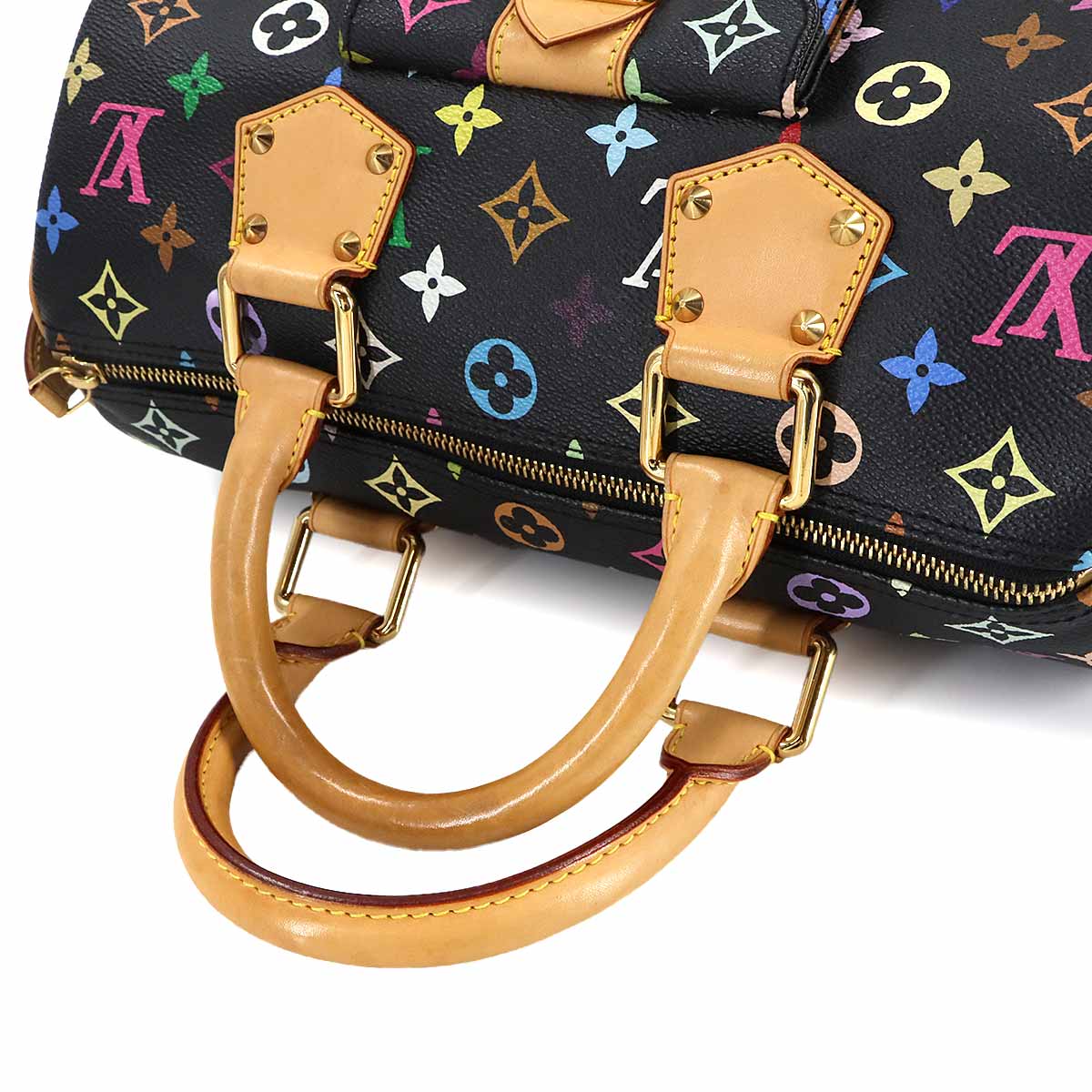 Monogram Multicolor Speedy 30 Hand Bag Noir M92642
