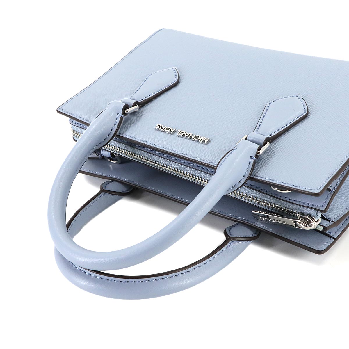 Sheila Hand Shoulder Bag Leather Blue 35S3S6HS5L Purse