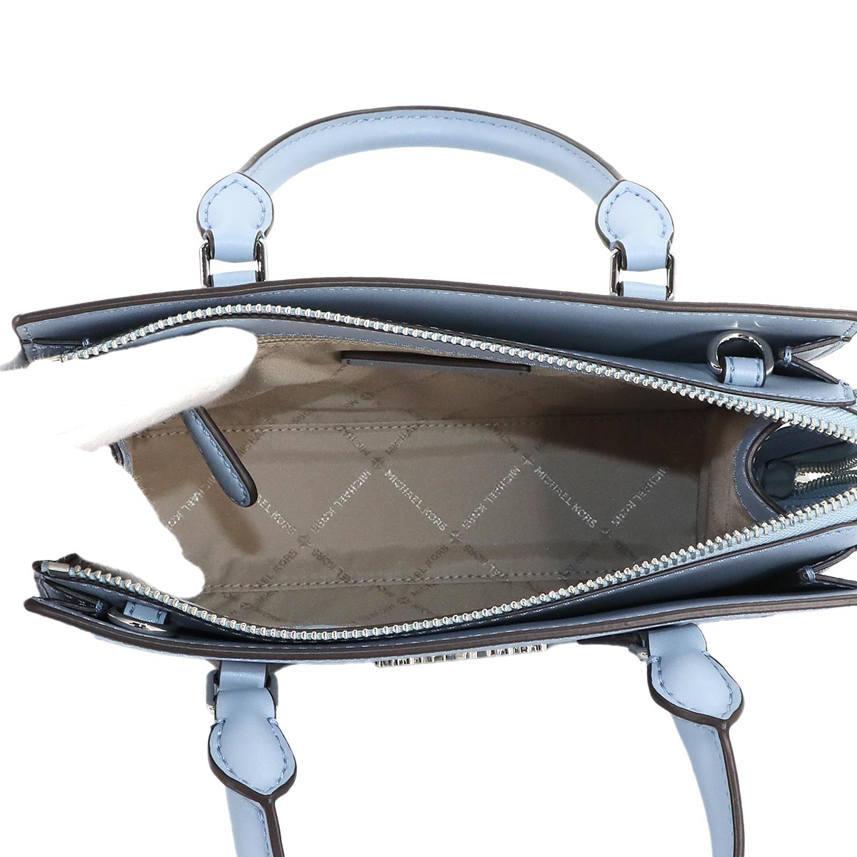 Sheila Hand Shoulder Bag Leather Blue 35S3S6HS5L Purse