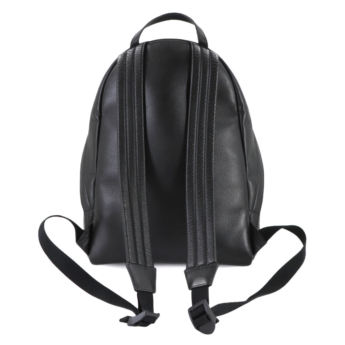 Everyday Backpack Leather Black White 552374