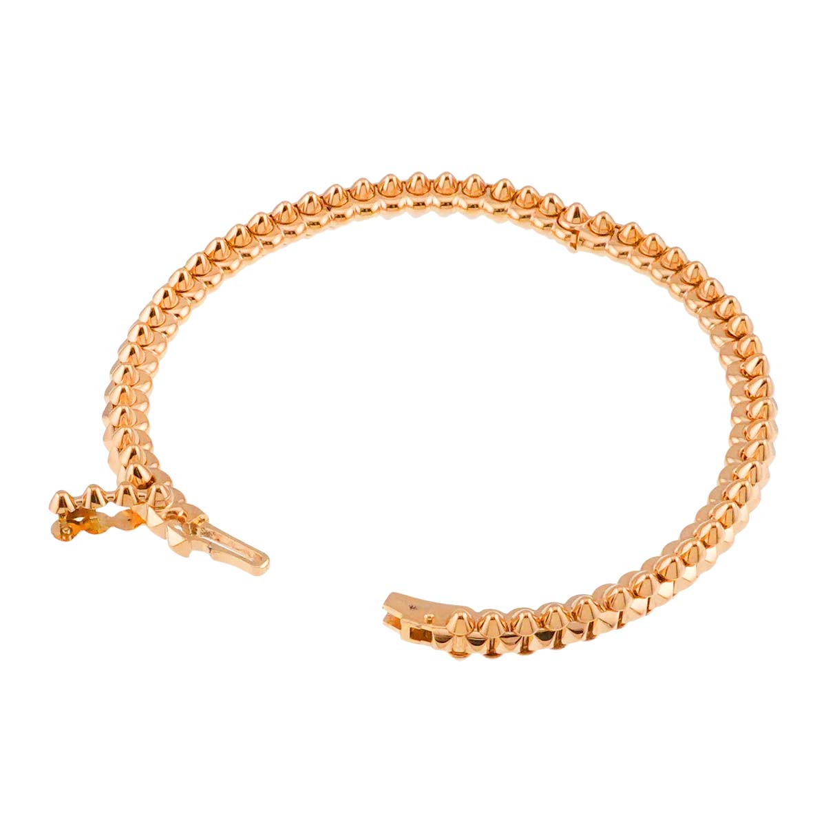 CLASH DE CARTIER SM Bracelet Bangle 18K Pink Gold 750 Size15