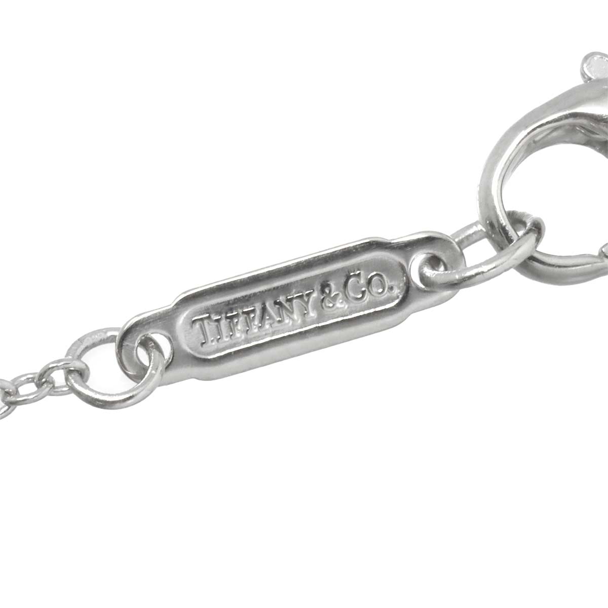 Jazz Double Drop Diamond Necklace Pt Platinum