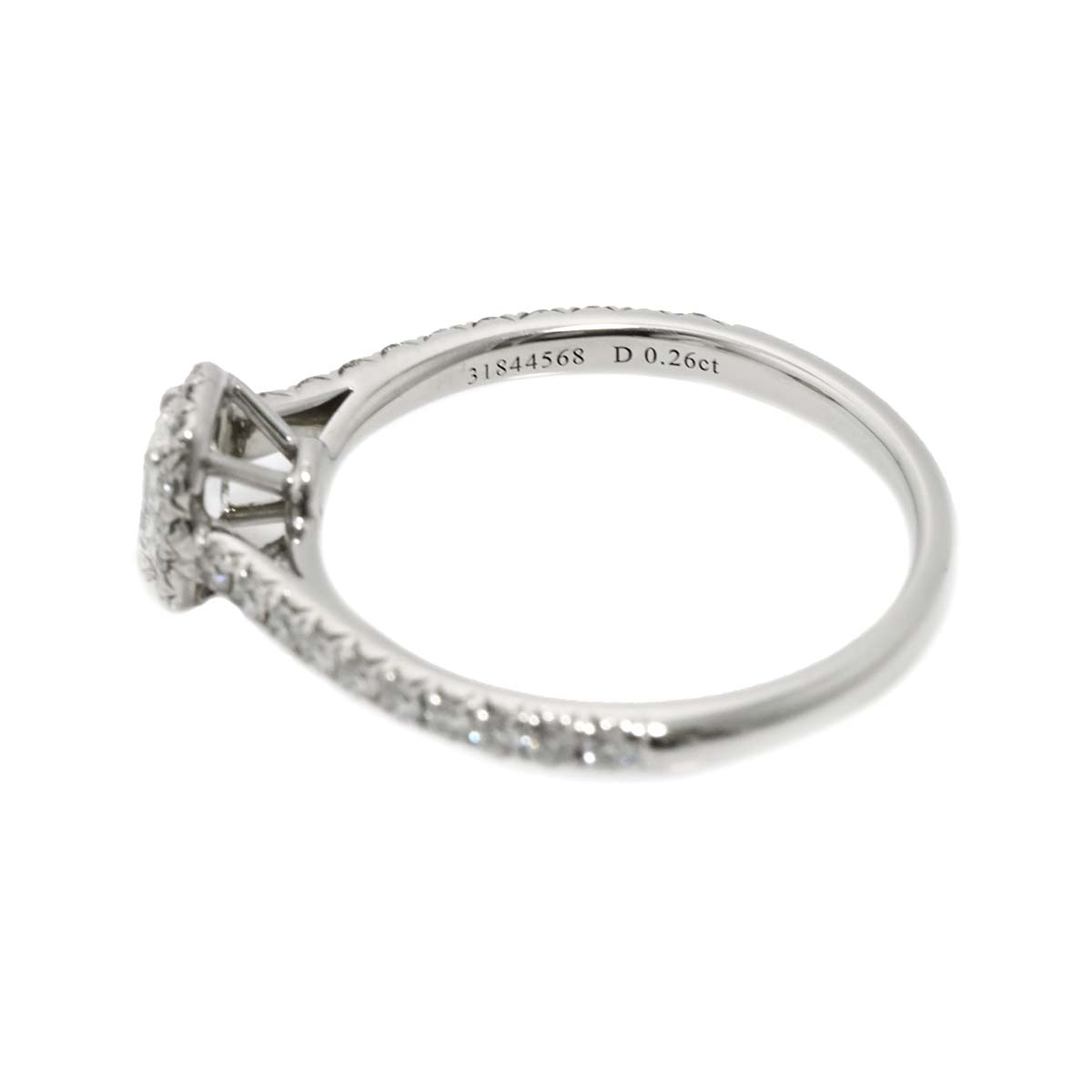 Diamond 0.26ct G/VVS2 Ring Platinum Size4.75-5(US)