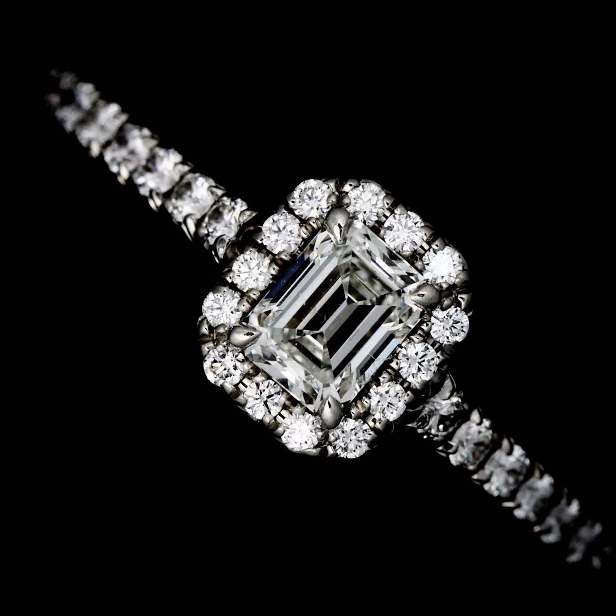 Diamond 0.26ct G/VVS2 Ring Platinum Size4.75-5(US)