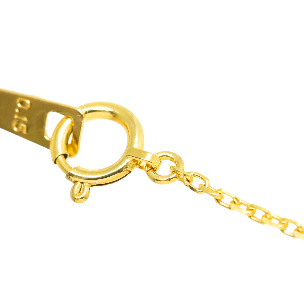 Akoya Pearl 8.3mm Diamond 0.15ct Necklace 18K YG 750