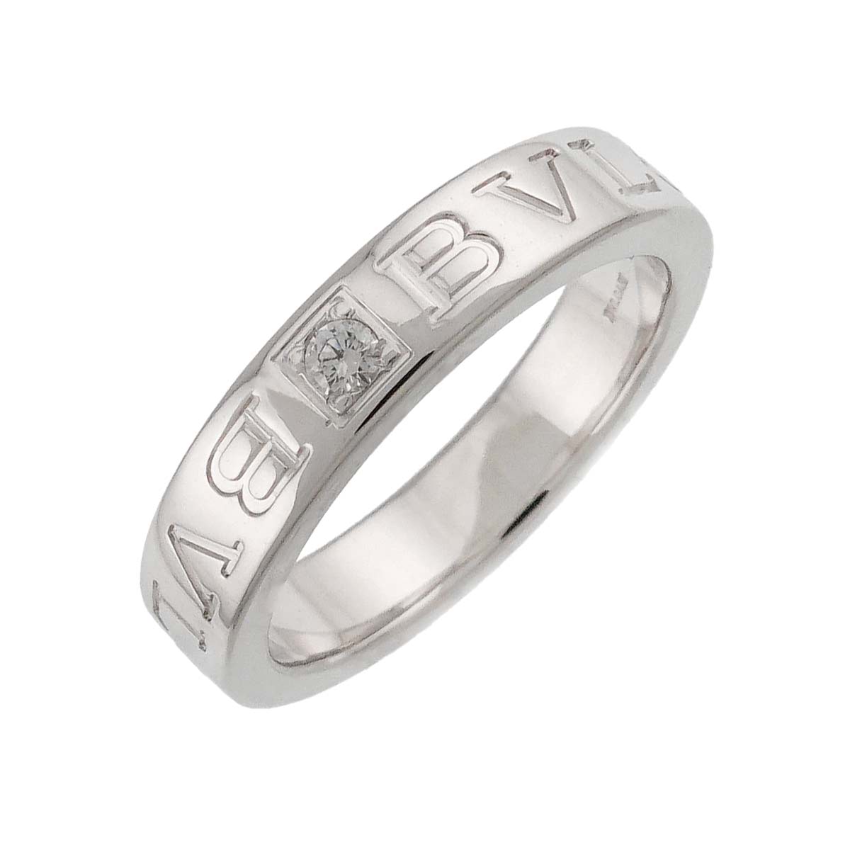 B-ZERO1 Diamond Ring 18K WG 750 size5.25(US)