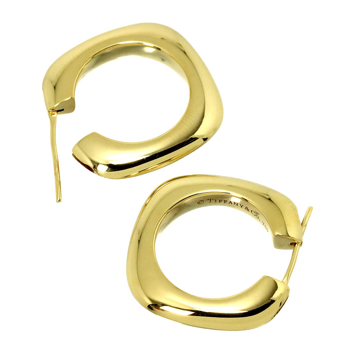 Earrings Pierced 18K Yellow Gold 750