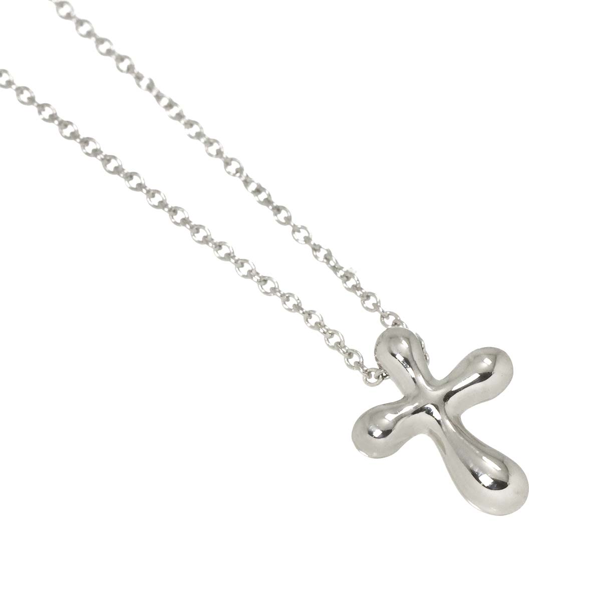 Cross Necklace Platinum