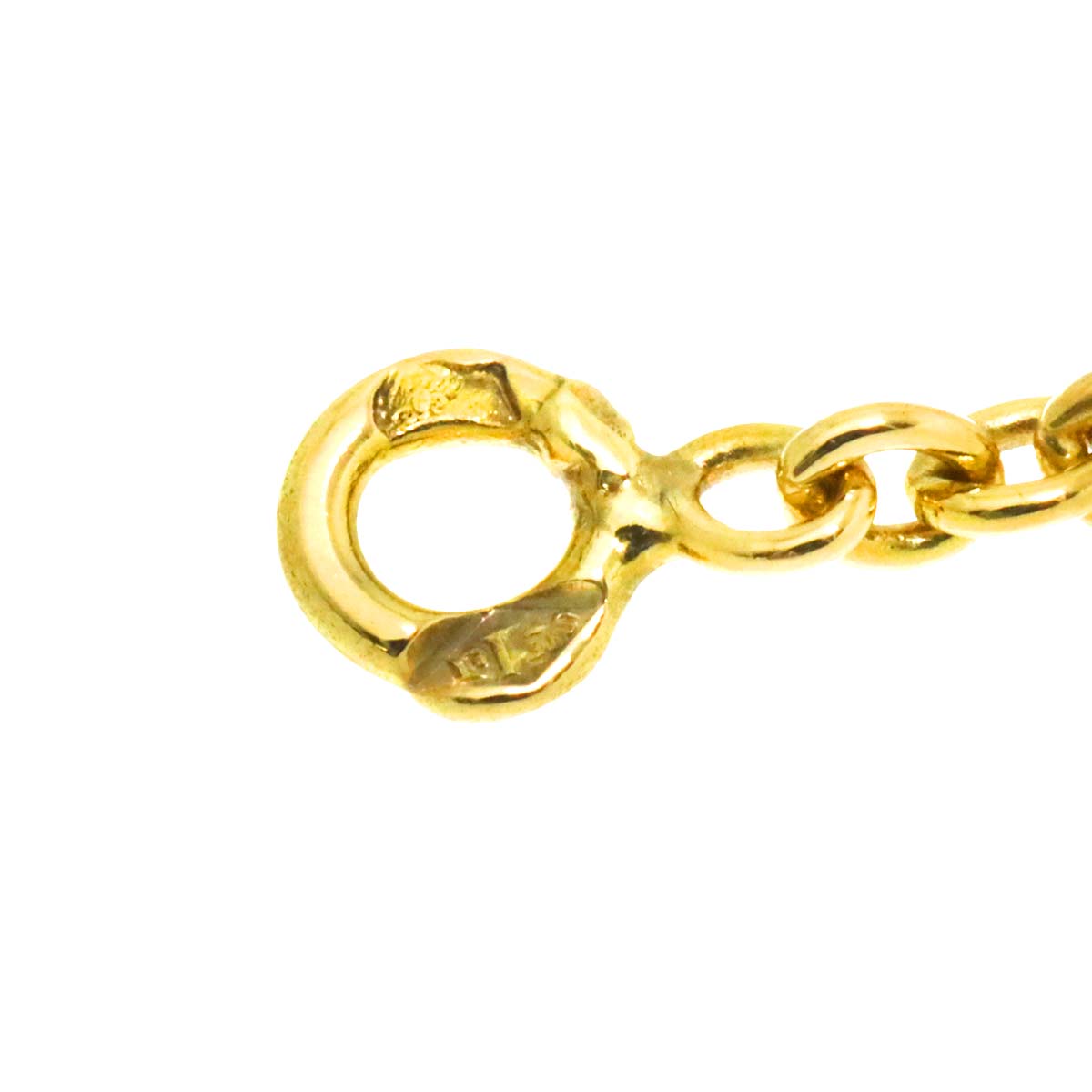 Papillon Emerald Diamond Necklace 18K YG 750