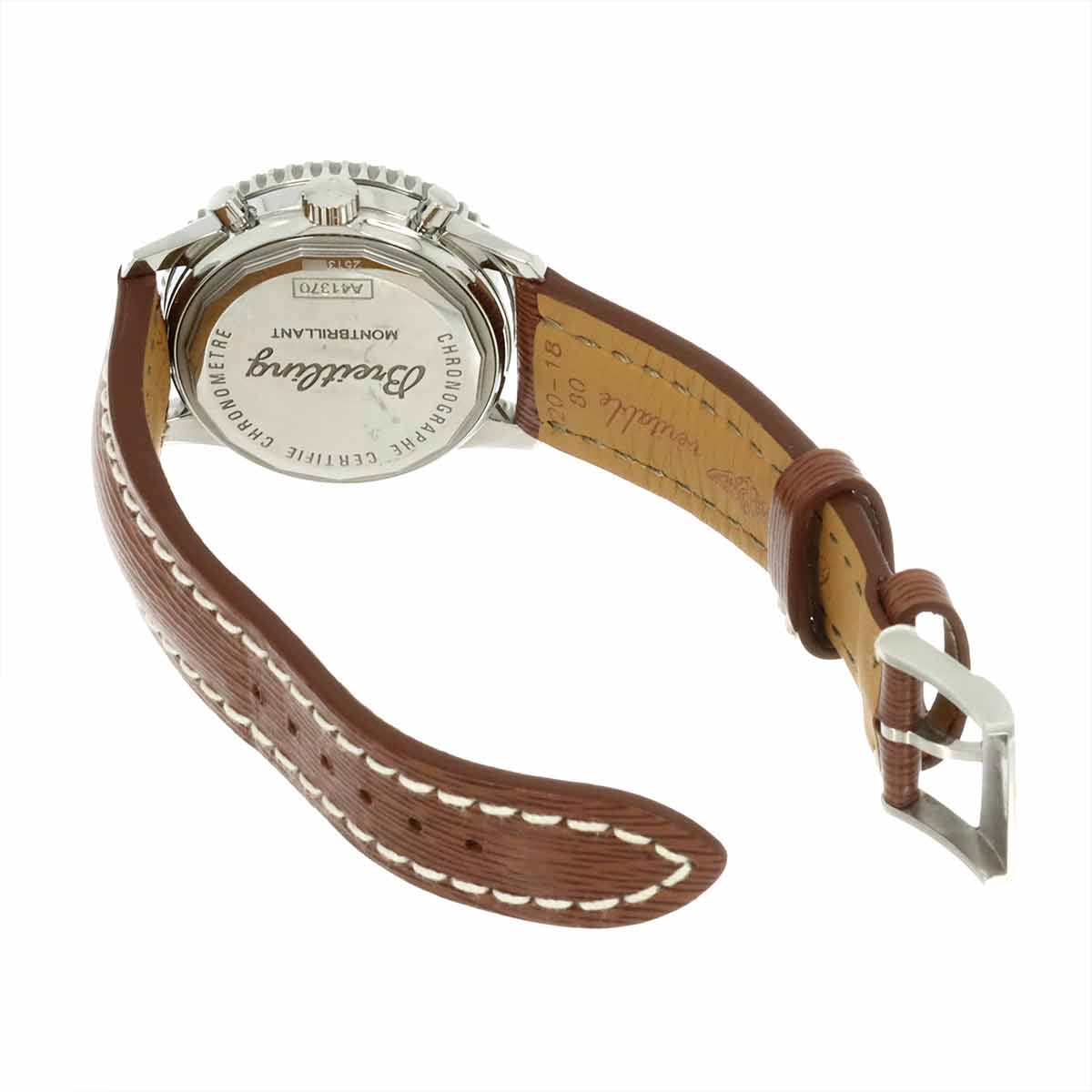 Navitimer Montbrillant A41370 Chronograph Date Brown Dial