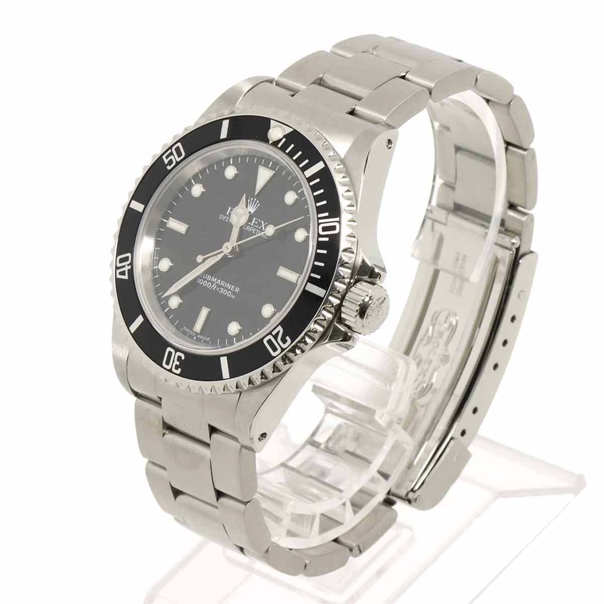 Submariner No Date 14060 Serial P Black Dial Mens Watch