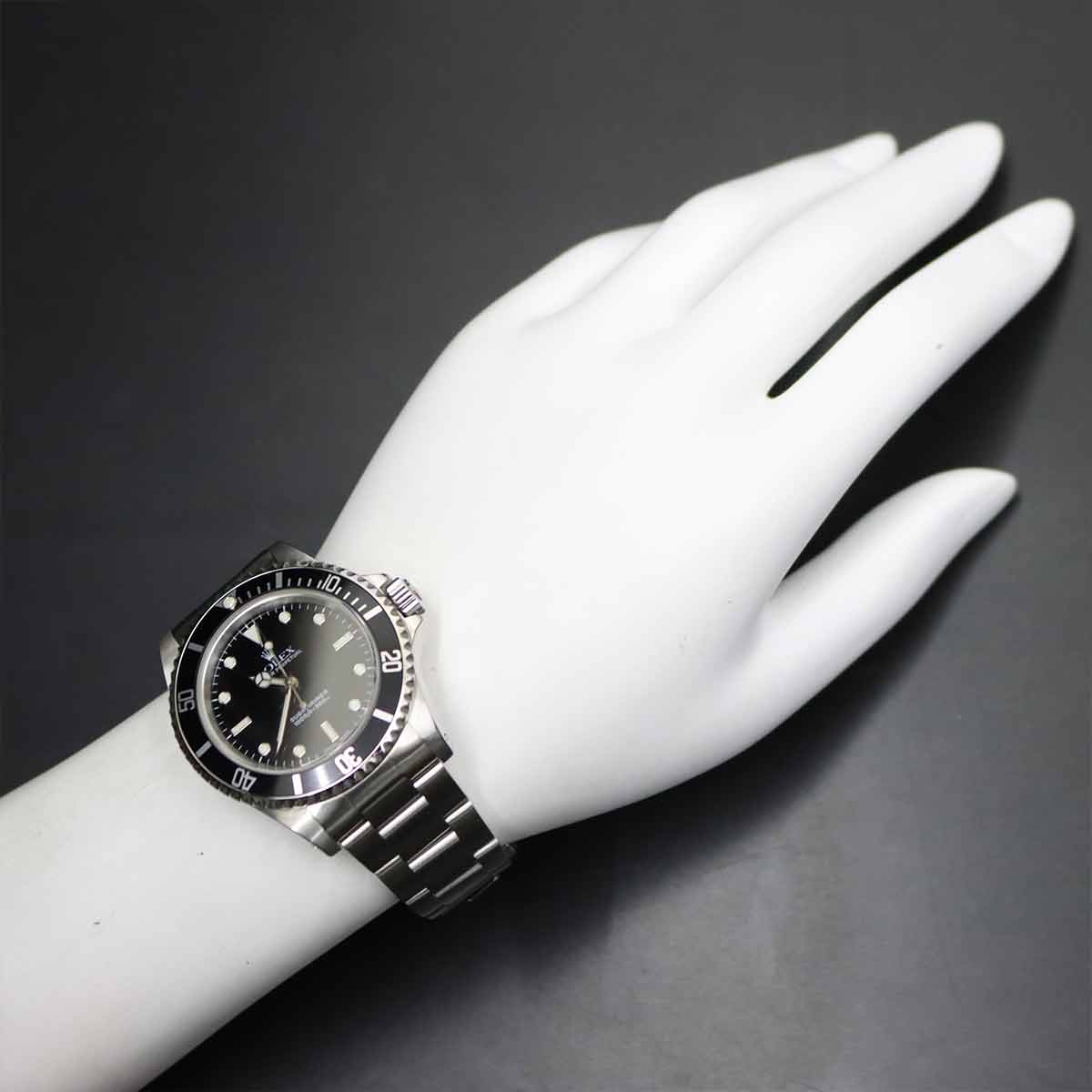 Submariner No Date 14060 Serial P Black Dial Mens Watch