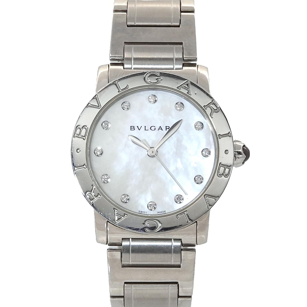 BVLGARIBVLGARI BBL33S Automatic Date 12P Diamond Boys