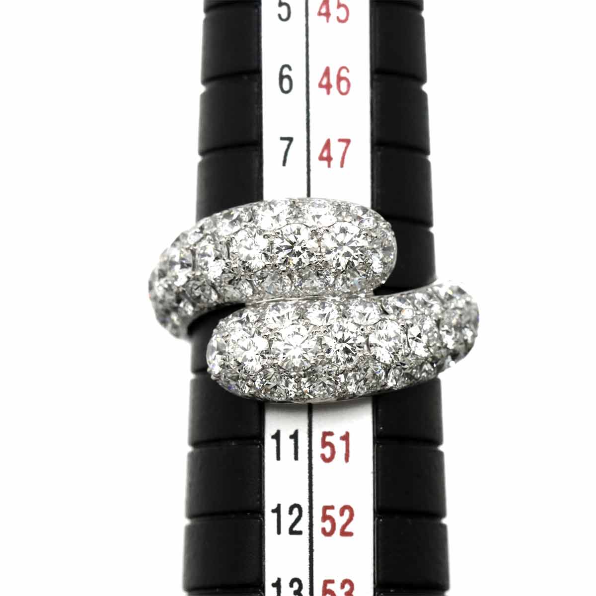 Diamond 3.18ct Ring Platinum Size4.75-5(US)