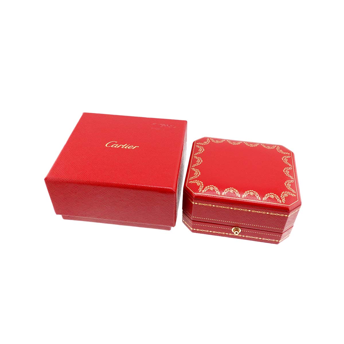 Trinity Earrings Pierced 18K YG WG PG 750