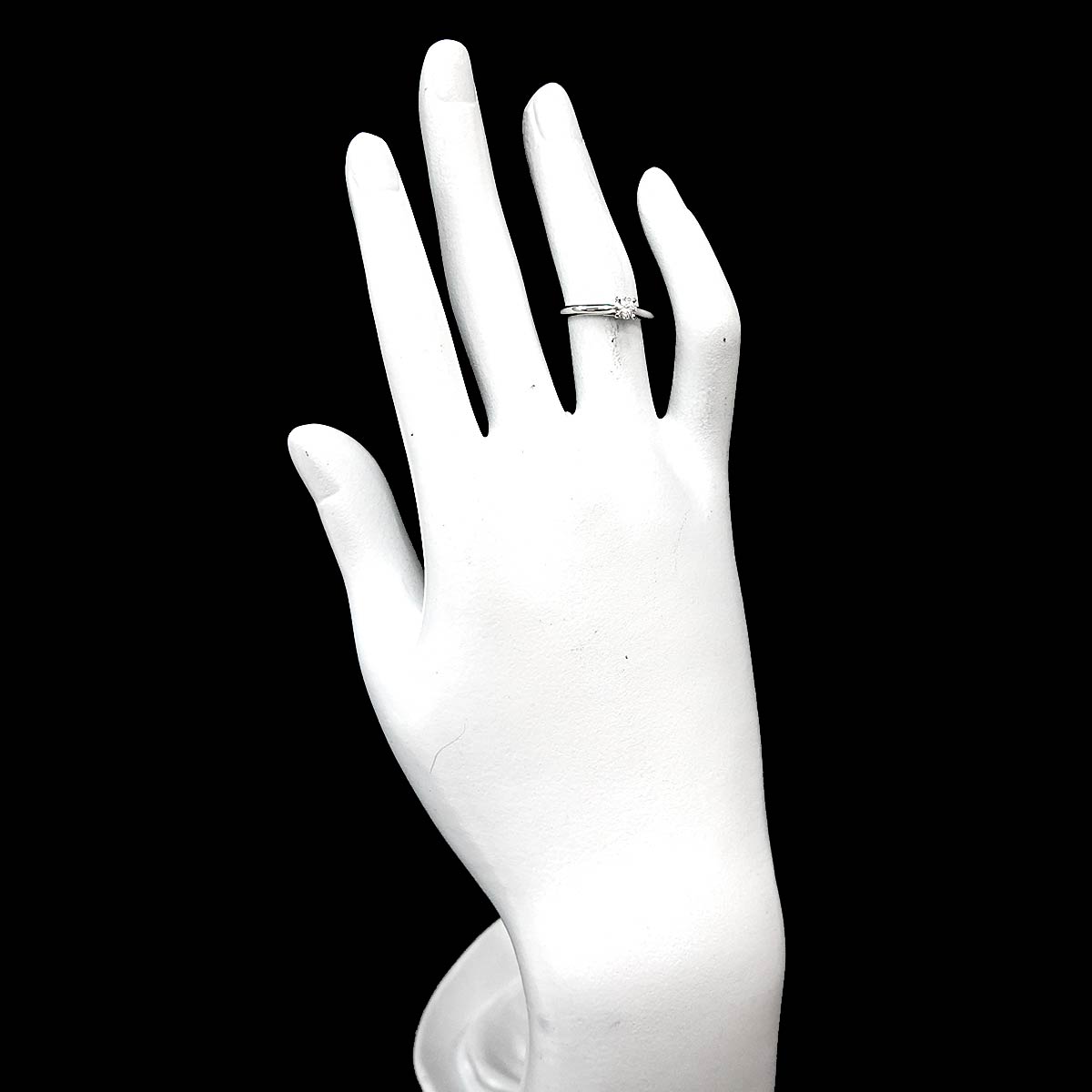 Diamond 0.23ct Ring Platinum size49 4.75-5(US)