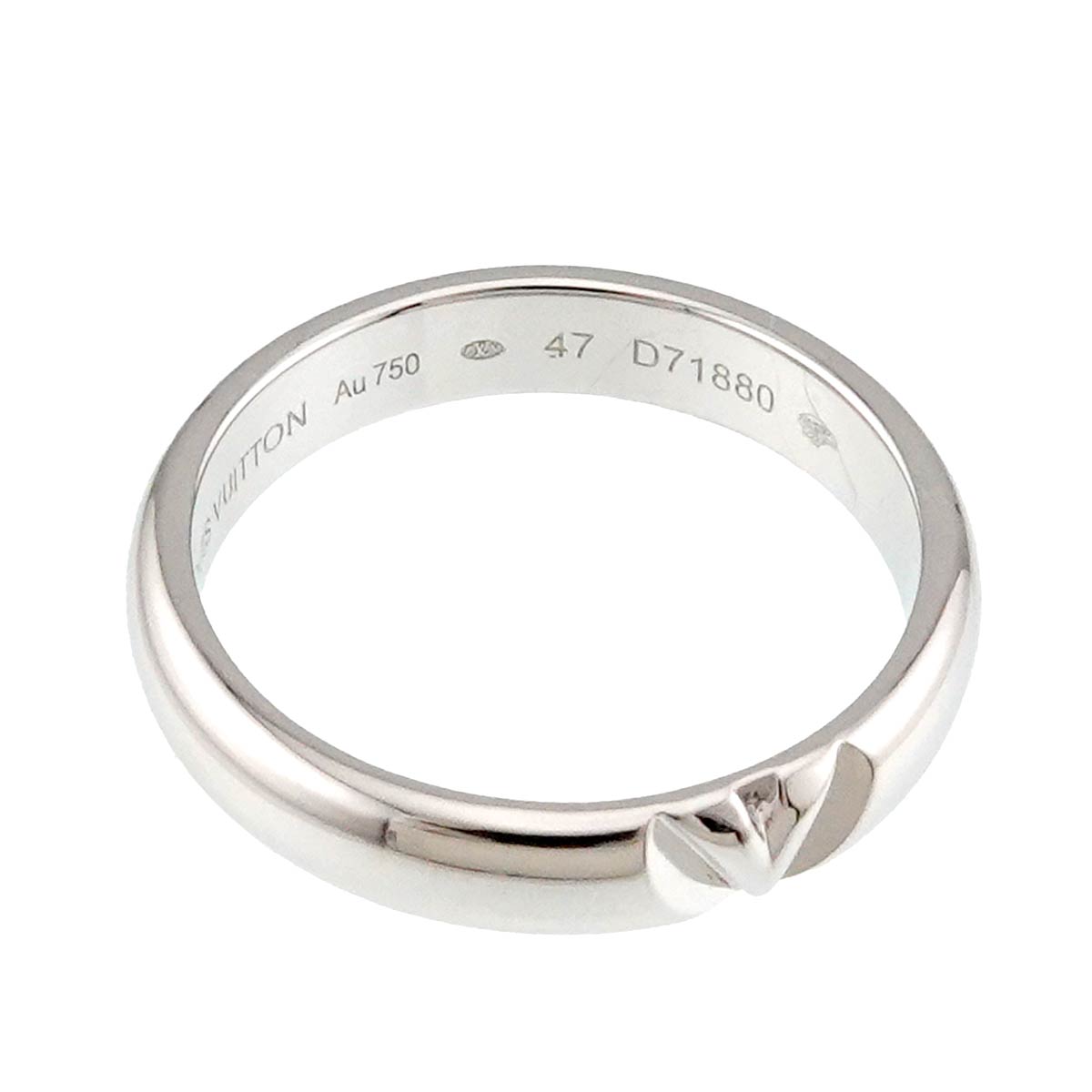 Volt Multi Ring 18K WG 750 size47 4(US)