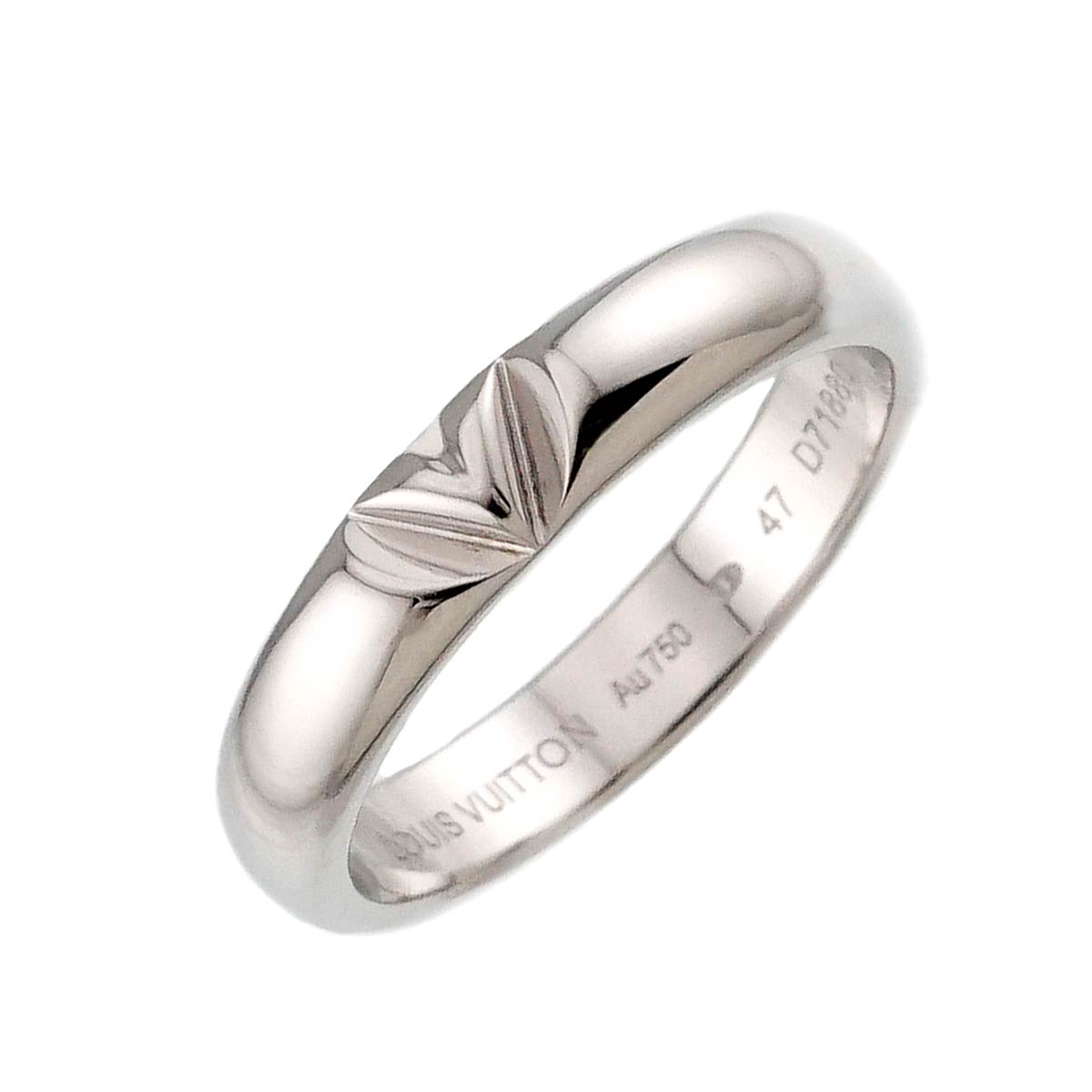 Volt Multi Ring 18K WG 750 size47 4(US)