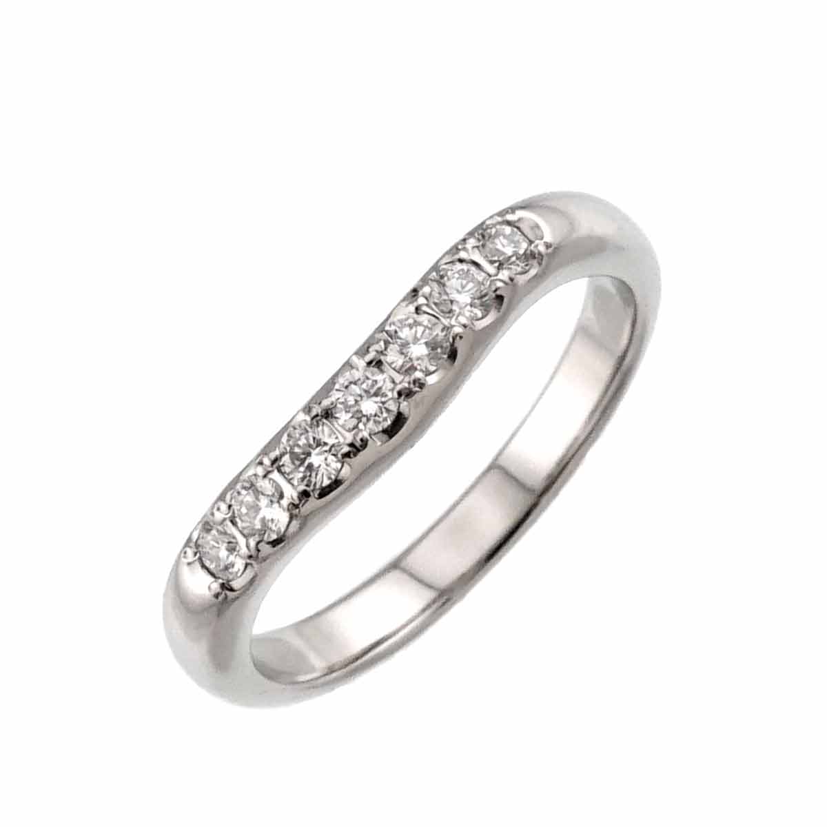 Diamond 0.15ct Ring Platinum Size4.75-5(US)