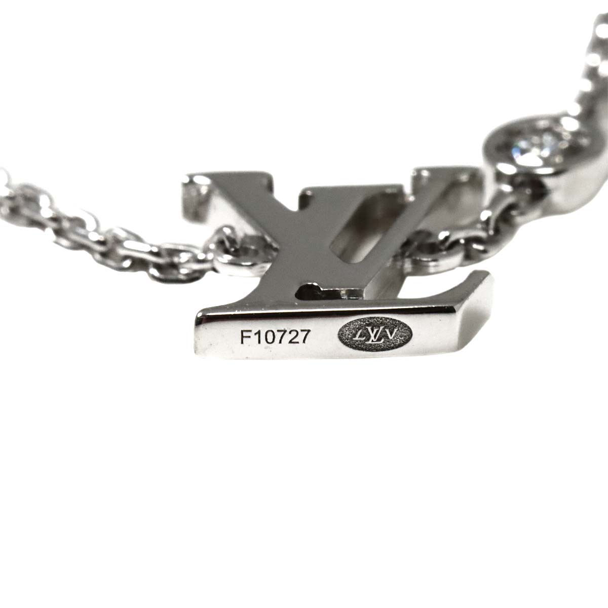 Blossom Diamond Necklace 18K WG 750