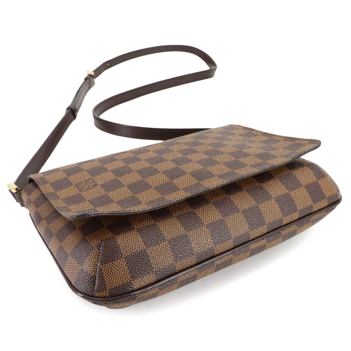 Damier Musette Tango Long Shoulder Bag Ebene N51301