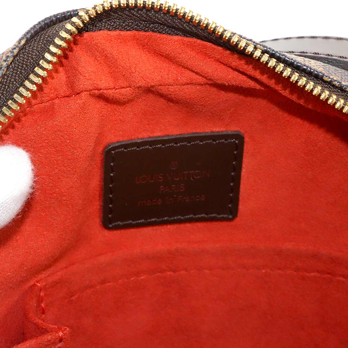 Damier Ipanema GM Shoulder Bag Ebene N51292 Purse