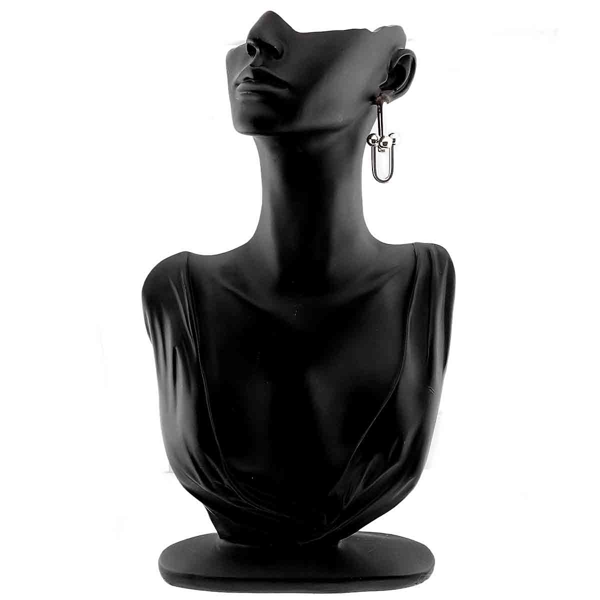 HardWear Large Link Earrings Pierced SV Silver 925